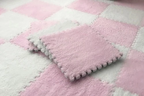 3030Cm Soft Plush Kids Play Mat Interlocking Puzzle Rug Tiles Warm Carpet Fo