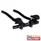 Bicycle Rest Handlebar Clip On Aero Bars Road Bike Extension Triathlon Aerobars