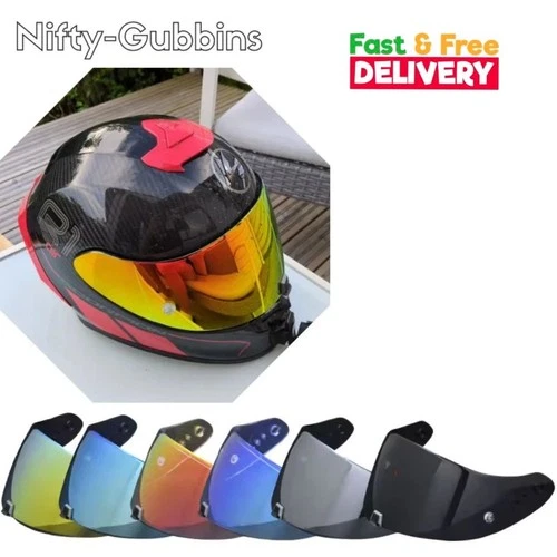 Motorcycle Helmet Visor Shield for Scorpion EXO 1400 Carbon, R1 Air, EXO 520 & EXO 391 – Replacement Helmet Lens