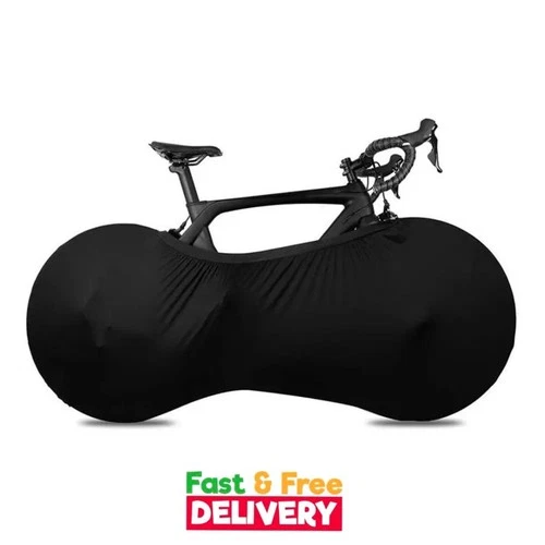 27529In Mtb Road Bike Protector Wheels Cover Dustproof Bicycle Storage Black