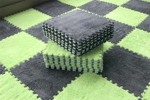 3030Cm Soft Plush Kids Play Mat Interlocking Puzzle Rug Tiles Warm Carpet Fo