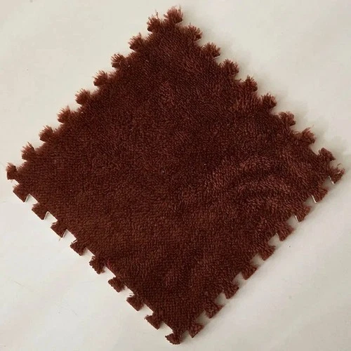 3030Cm Soft Plush Kids Play Mat Interlocking Puzzle Rug Tiles Warm Carpet Fo