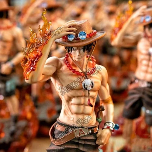 One Piece Ace Figure 24Cm Anime Pvc Action Statue Collectible Model Toy Gift