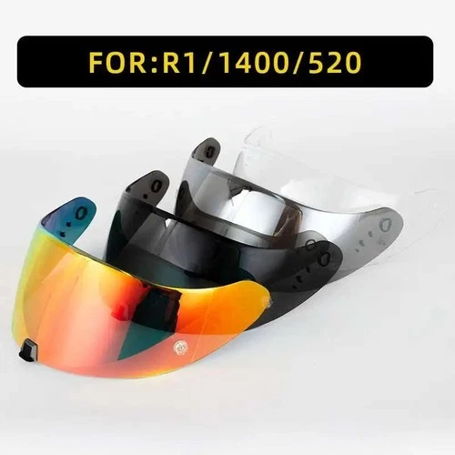 Motorcycle Helmet Visor Shield for Scorpion EXO 1400 Carbon, R1 Air, EXO 520 & EXO 391 – Replacement Helmet Lens