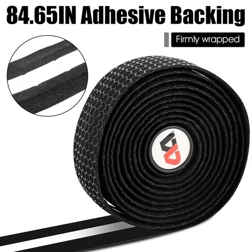 Eva Pu Road Bike Handlebar Tape Bicycle Handle Bar Wrap Tapes Black A Pair