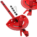 Red Miter Gauge For Table Saw Router Bench Tool With Aluminum Handle Benches Uk