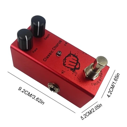 Guitar Stompbox Pedal Set Essential Series Vintage Overdrive Us Dream Chorus