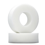 19 Milky White Soft Rubber Tires 118X45Mm For 110 Rc Crawler Truck Car