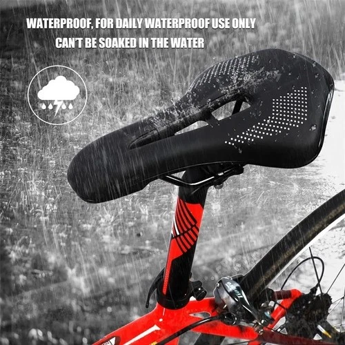 West Biking Mtb Road Bike Saddle Hollow Bicycle Seat Cushion Saddle Black