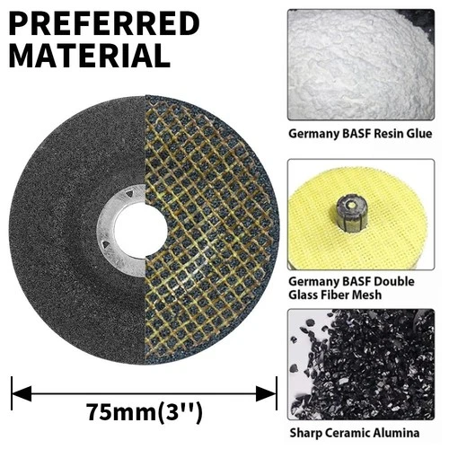 375Mm Grinding Disc Wheel For Angle Grinder Abrasive Tool Polishing Metal Steel