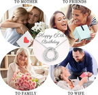 60Th Birthday Gifts For Women 925 Sterling Silver Birthday Necklace 3 4 5 6 7