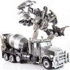8 In 1 Oversize Devastator Action Figures Robot Transformation Toy Kids Set