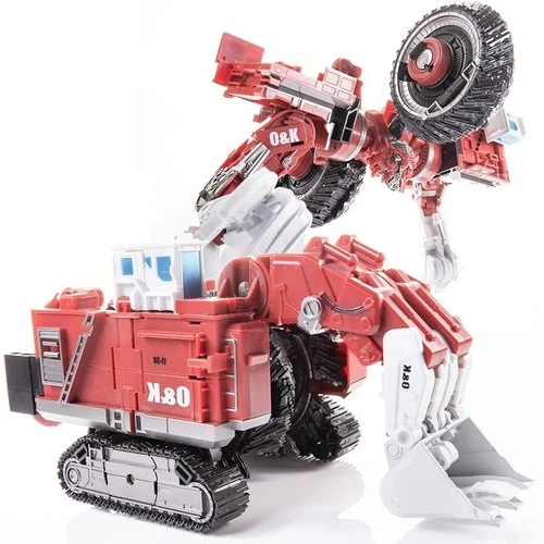 8-in-1 Oversized Transforming Robot Construction Toy Set – Combined Mecha Action Figure Collection