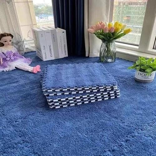3030Cm Soft Plush Kids Play Mat Interlocking Puzzle Rug Tiles Warm Carpet Fo