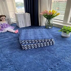 3030Cm Soft Plush Kids Play Mat Interlocking Puzzle Rug Tiles Warm Carpet Fo