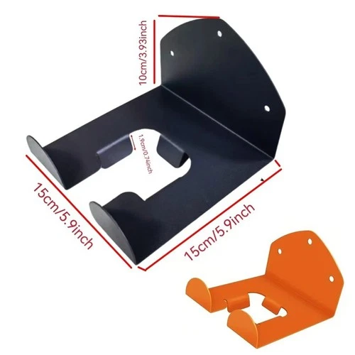 Wall Mounted Garden Tool Holder – Heavy Duty Garage Organizer Hook Rack for Strimmers, Weeders & Yard Tools