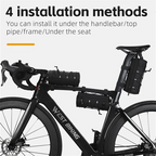 West Biking Mtb Road Bike Bicycle Handlebar Bag Cycling Front Bag Shoulder Bag