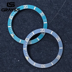 38Mm Ceramic Alloy Watch Bezel Insert Ring For 40Mm Sub Nh35 Nh34 Gmt