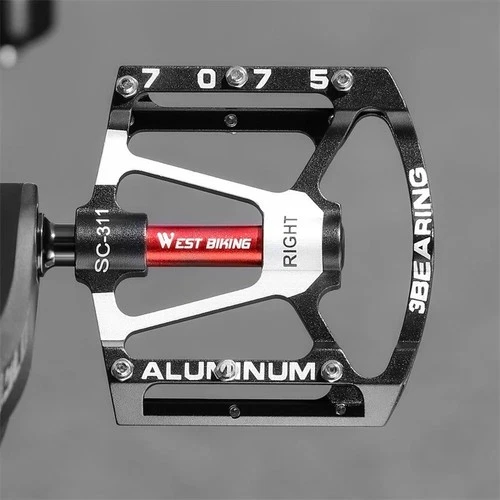 3 Sealed Bearings Mountain Road Mtb Bike Flat Pedals 916 A Pair