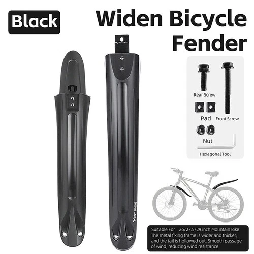Bicycle Mudguard Front Rear Set Plastic Widen Fender For Mtb Bike 2627529Inch