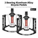 3 Sealed Bearings Mountain Road Mtb Bike Flat Pedals 916 A Pair