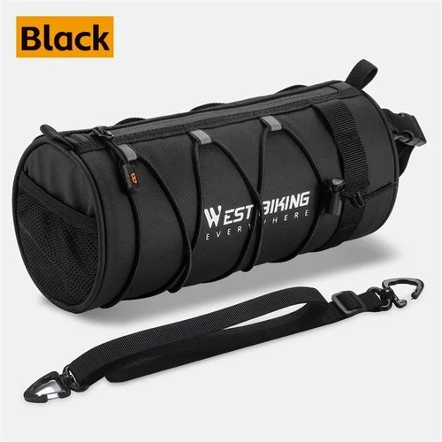 WEST BIKING MTB & Road Bike Handlebar Bag – Waterproof Cycling Front Bag & Shoulder Bag
