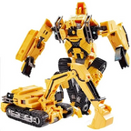 8 In 1 Oversize Devastator Action Figures Robot Transformation Toy Kids Set