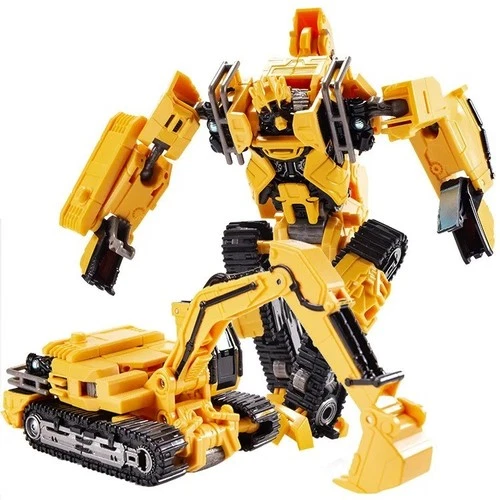 8-in-1 Oversized Transforming Robot Construction Toy Set – Combined Mecha Action Figure Collection